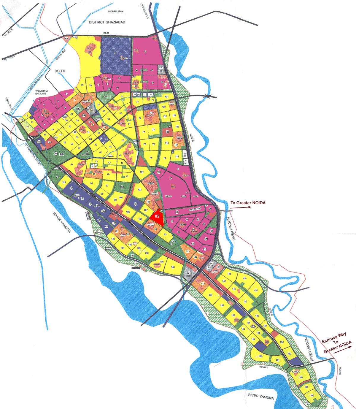 Noida Map